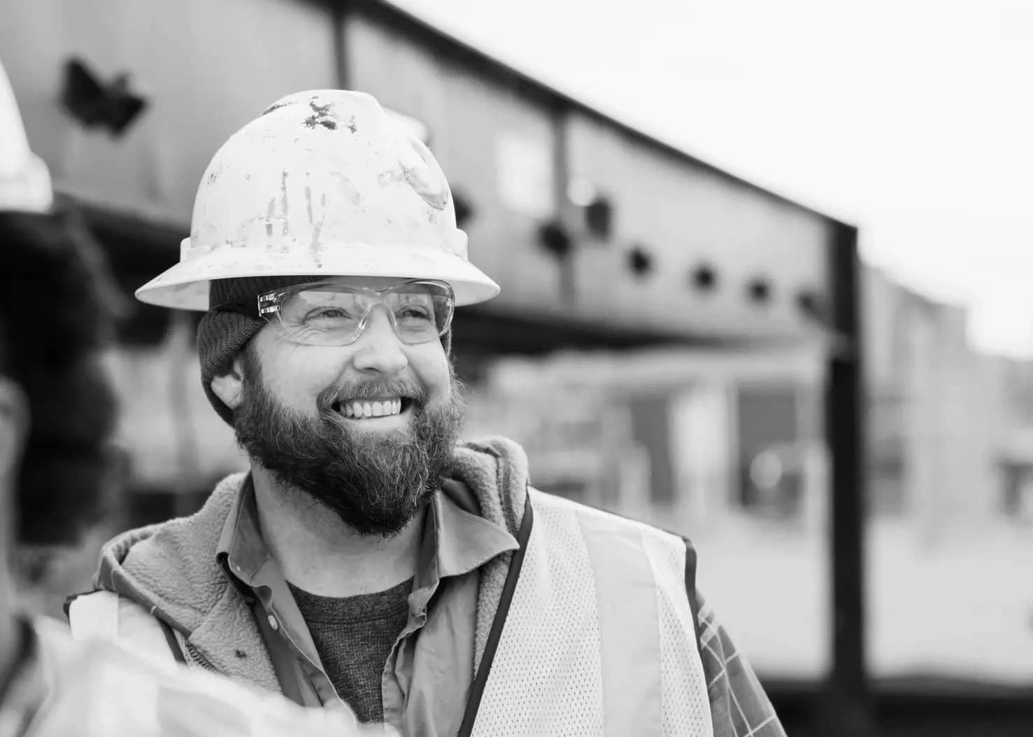 Schutzbrille Dr. Castelberg Optometry schwarz weiss.webp